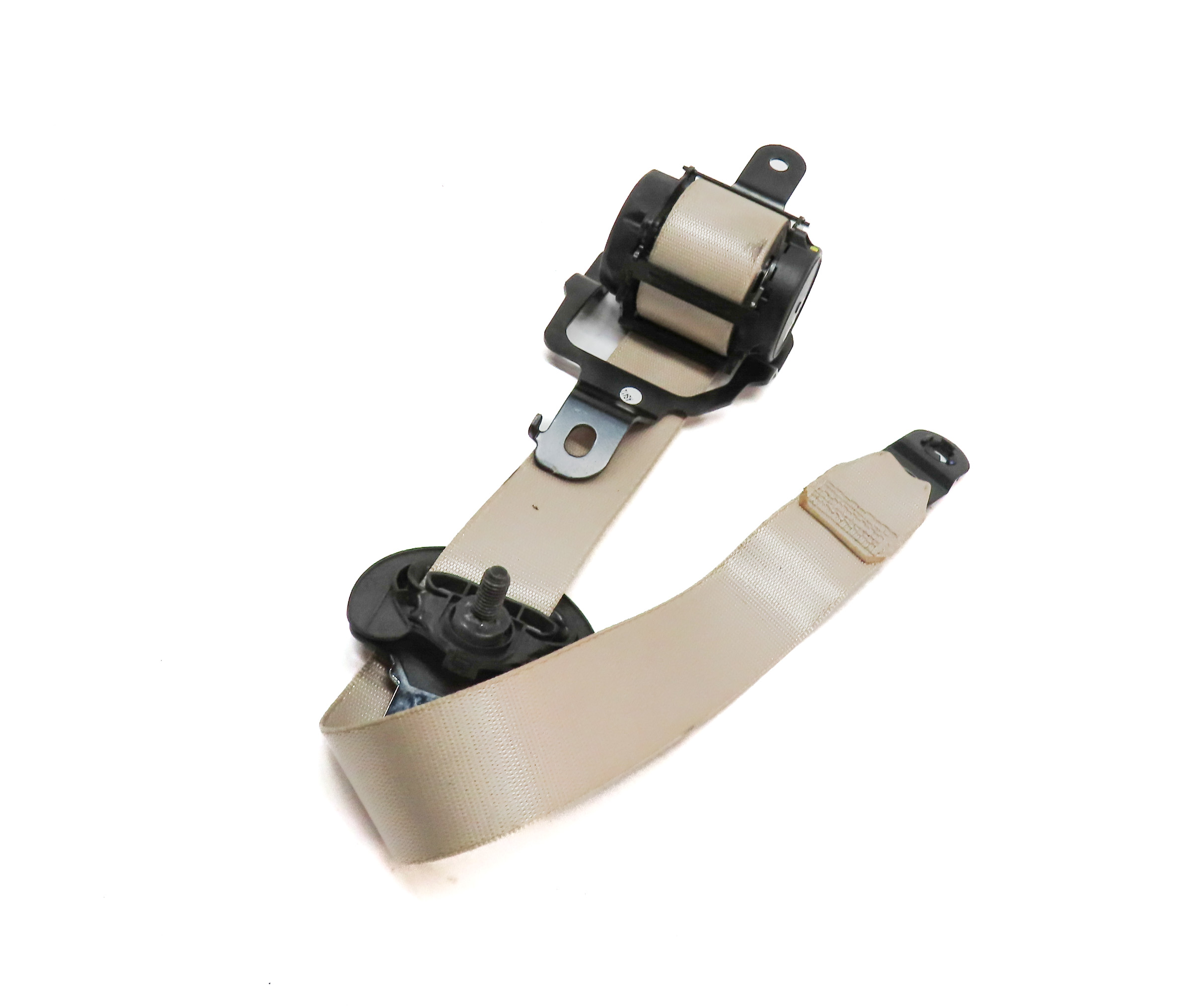 2015 BMW X5 (F15) REAR RIGHT SEAT SEATBELT BELT RETRACTOR (Ivory) — exact item pictured